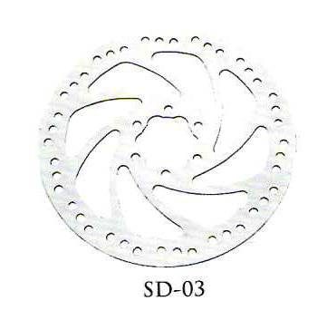 Ротор велосипедный TBS SD-03 D:160мм ручка управляющая для детского велосипеда tbs sd 773 sd 773