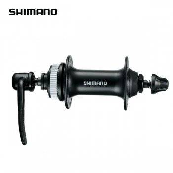 Велосипедная втулка Shimano RM66, передняя, 36 отверстиё, QR, черный, EHBRM66ALP, изображение  - НаВелосипеде.рф