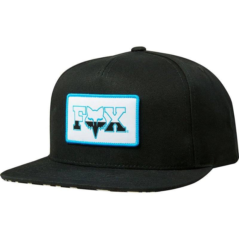 Бейсболка Fox Vegas Snapback Hat Black , изображение  - НаВелосипеде.рф