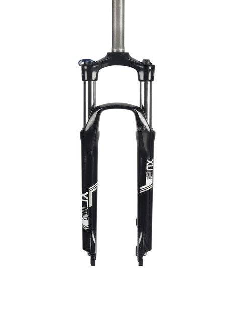Вилка велосипедная SR Suntour 27.5",  XCM HLO DS 100, 1-1/8", black, GSFXCMDSHL183, изображение  - НаВелосипеде.рф