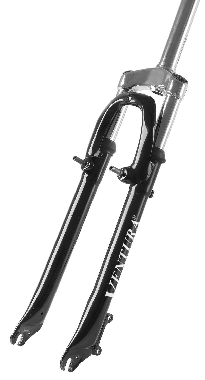 Вилка велосипедная VENTURA BLAST, 27,5"х1 1/8", 240 мм, пружинно-эластомерная, V-Brake, 5-396014, изображение  - НаВелосипеде.рф