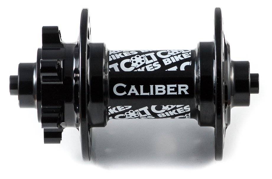 Велосипедная втулка Colt Bikes Caliber, передняя, 32H, чёрный,  CB16-CAL-F-QR-BLK, изображение  - НаВелосипеде.рф