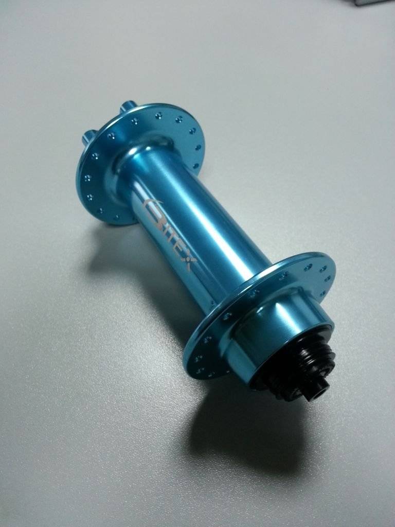 Велосипедная втулка для фэтбайка Bitex, передняя, голубой, FB-MTF-M9-150LBlue