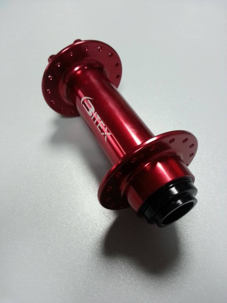 Велосипедная втулка для фэтбайка Bitex, передняя, красный, FB-MTF20-150Red