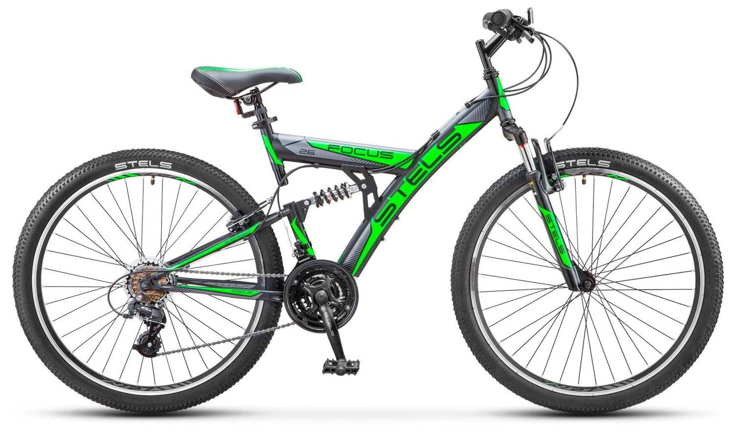 Двухподвесный велосипед Stels Focus V 26 V030 2020