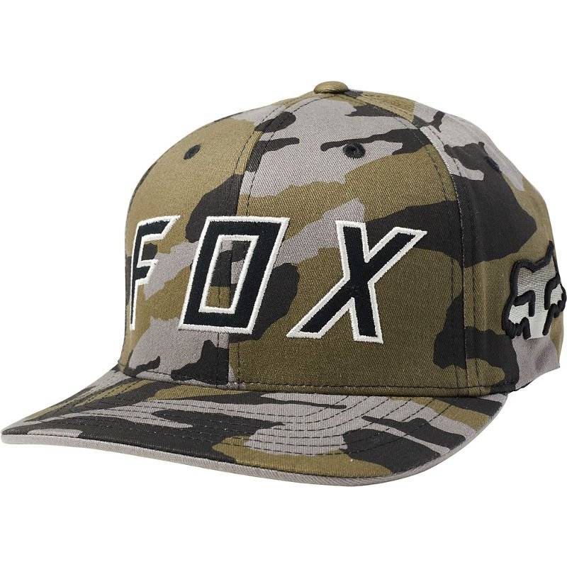 Бейсболка Fox Scramble Flexfit Hat Camo 2020, 23695-027-L/XL, Вариант УТ-00196614: Размер: L/XL , изображение  - НаВелосипеде.рф