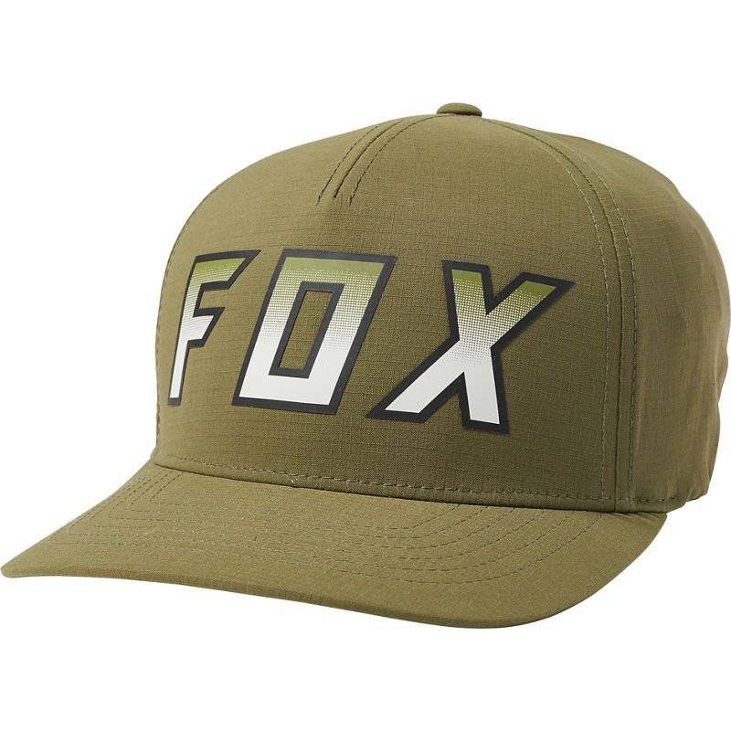 Бейсболка Fox Hightail It Flexfit Hat Olive Green 2020, Вариант УТ-00196592: Размер: L/XL , изображение  - НаВелосипеде.рф