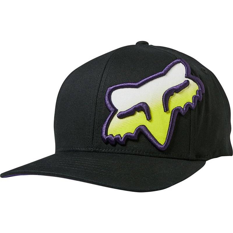 Бейсболка Fox Honr Flexfit Hat Black 2020, Вариант УТ-00196594: Размер: L/XL , изображение  - НаВелосипеде.рф