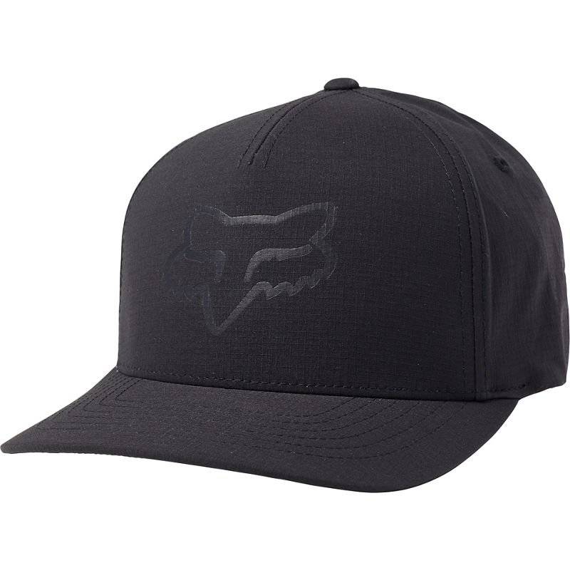Бейсболка Fox Refract Flexfit Hat Black 2020, Вариант УТ-00196606: Размер: L/XL , изображение  - НаВелосипеде.рф