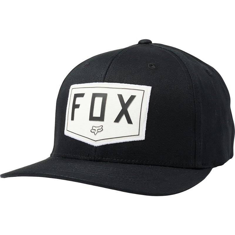 Бейсболка Fox Shield Flexfit Hat Black 2020, Вариант УТ-00196616: Размер: L/XL , изображение  - НаВелосипеде.рф