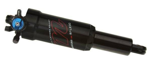 Амортизатор задний Manitou McLeod 2017, 190x50 мм, алюминий, черный, 192-30969-A003, изображение  - НаВелосипеде.рф