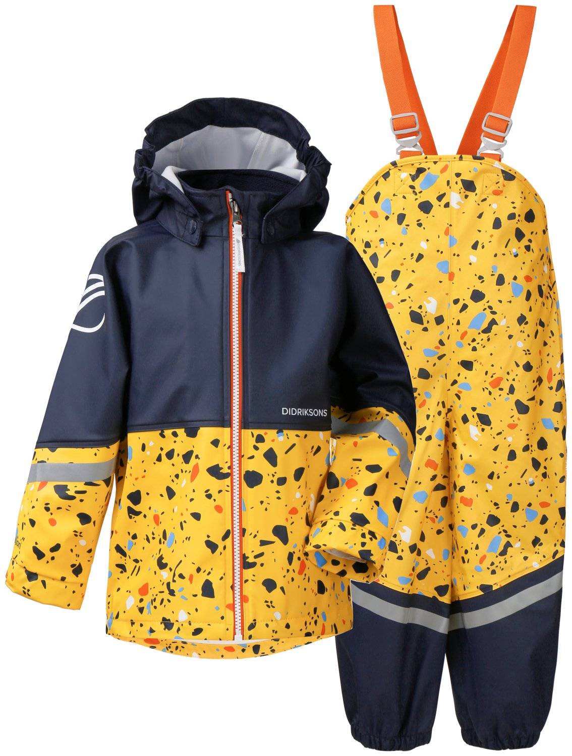 Kids set. Комплект с полукомбинезоном Didriksons Waterman 500495. Kids PR.