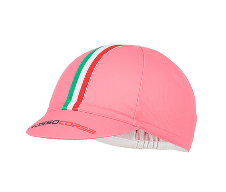 Велошапочка Castelli ROSSO CORSA, розовый GIRO, 4519038, изображение  - НаВелосипеде.рф