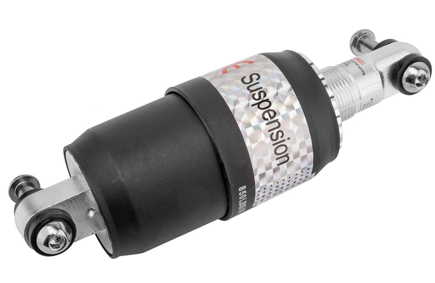 Амортизатор задний TF-D, 165мм, закрытый, пружинный, 420046, изображение  - НаВелосипеде.рф