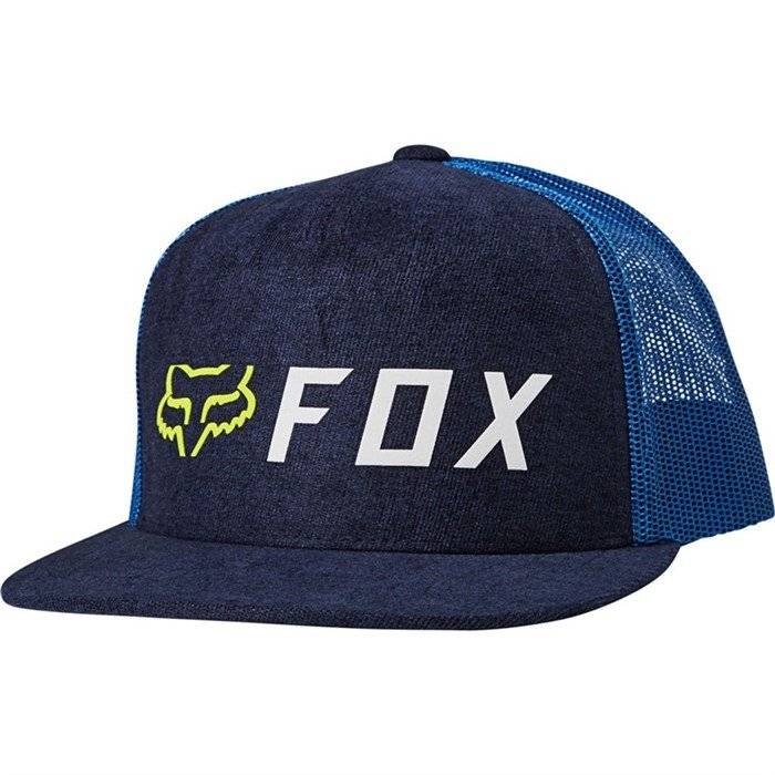 Бейсболка велосипедная FOX Apex Snapback Hat, Midnight, Вариант УТ-00229519: Размер: One size, изображение  - НаВелосипеде.рф