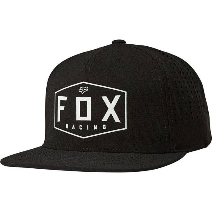 Бейсболка велосипедная FOX Crest Snapback Hat, Black, Вариант УТ-00229529: Размер: One size, изображение  - НаВелосипеде.рф