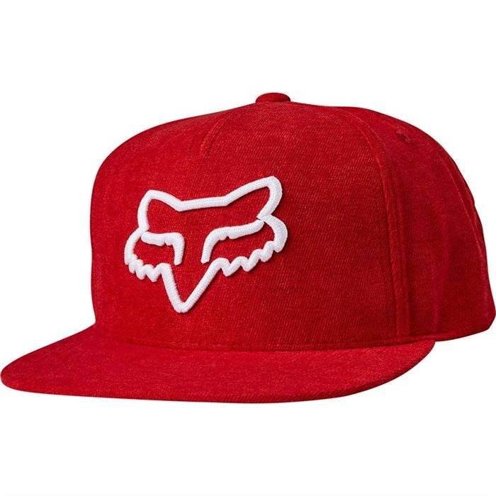 Бейсболка велосипедная FOX Instill Snapback Hat, Red/White, 21999-054-OS, Вариант УТ-00229546: Размер: One size, изображение  - НаВелосипеде.рф