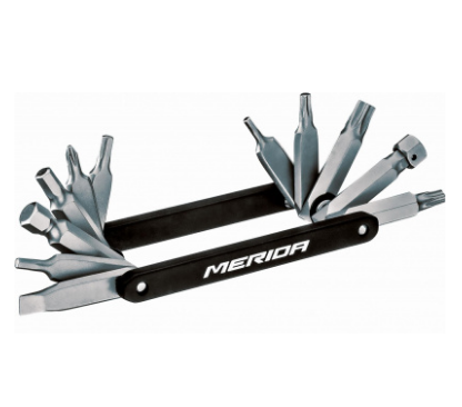 Набор инструментов Merida, ножик ,12in1 High-end Mini Tool for tool Box 80гр. Black/Grey