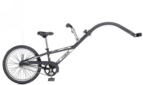 Велосипед-прицеп Trek MT - 201 KDS 20" 2018, Вариант УТ-00217450: Рама: one size (Рост: 120-135см), Цвет: Trek Black, изображение  - НаВелосипеде.рф