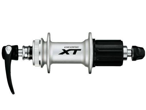 Велосипедная втулка Shimano XT M785, задняя, под кассету, 32 отверстий, 8-10 скоростей, QR, EFHM785BZASP, изображение  - НаВелосипеде.рф