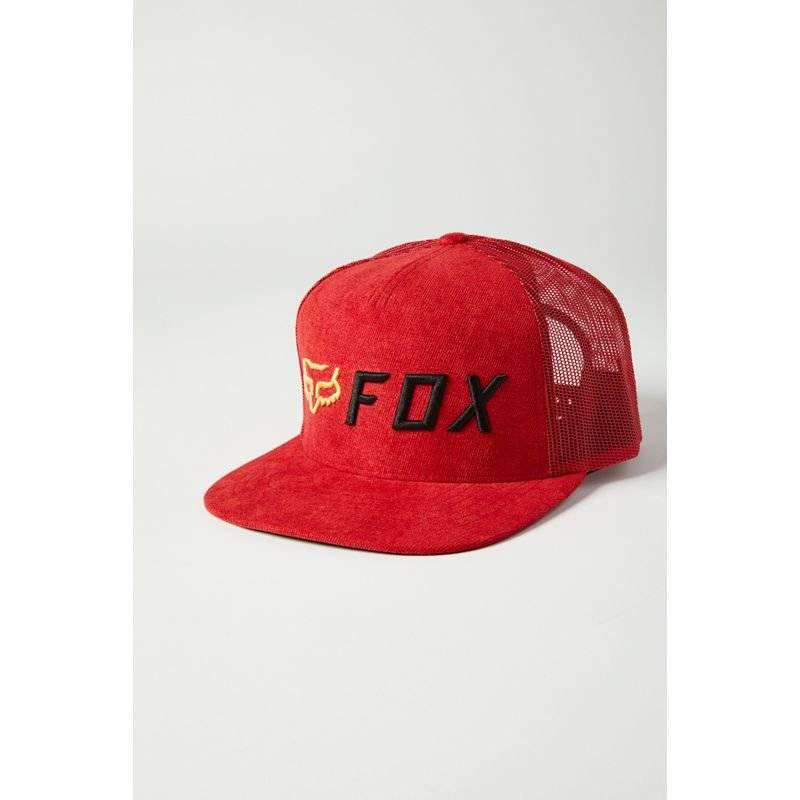 Бейсболка велосипедная FOX Apex Snapback Hat, Chili, Вариант УТ-00229518: Размер: One size, изображение  - НаВелосипеде.рф