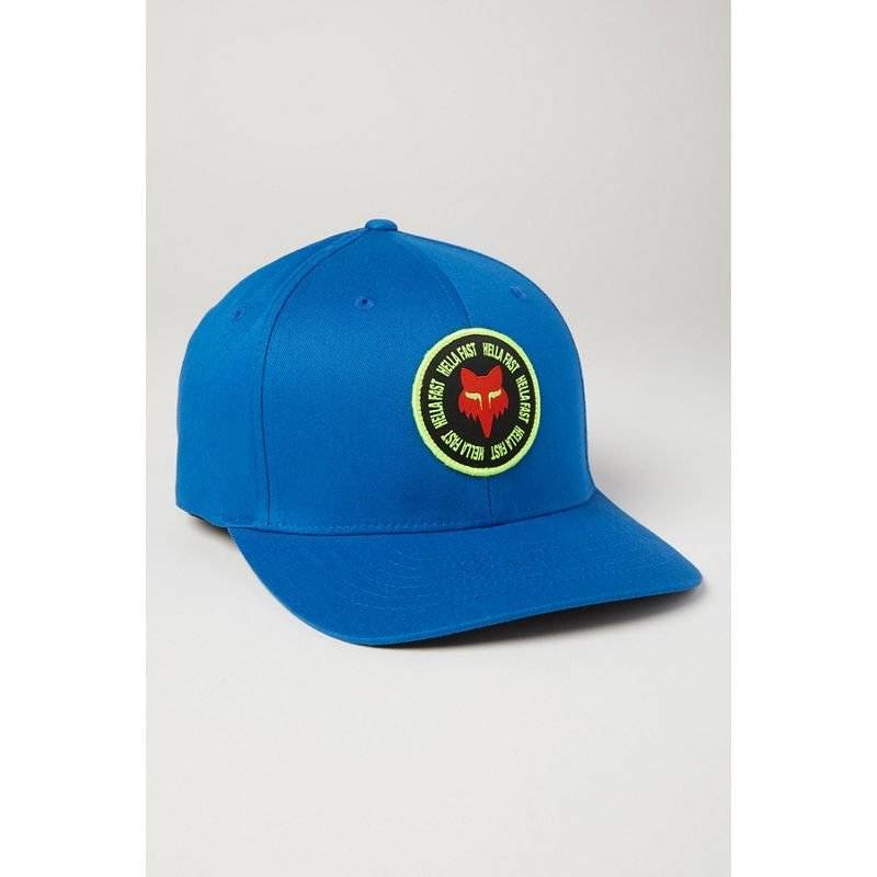 Бейсболка велосипедная Fox Mawlr Flexfit Hat, Royal Blue, 2021, Вариант УТ-00253276: Размер: L/XL, изображение  - НаВелосипеде.рф