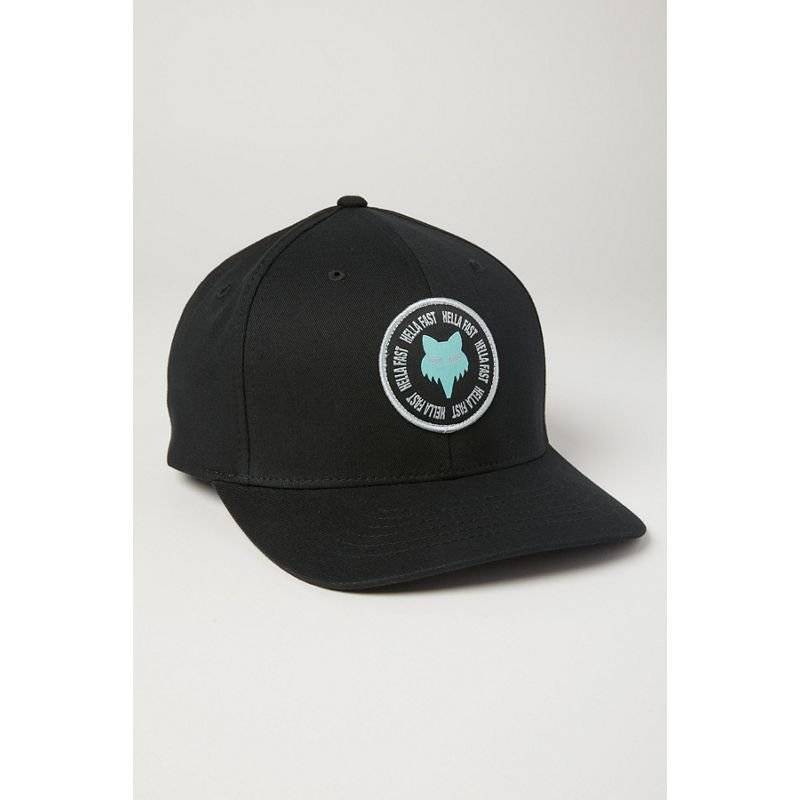 Бейсболка велосипедная Fox Mawlr Flexfit Hat, Black, 2021, 26963-001-L/XL, Вариант УТ-00253275: Размер: L/XL, изображение  - НаВелосипеде.рф