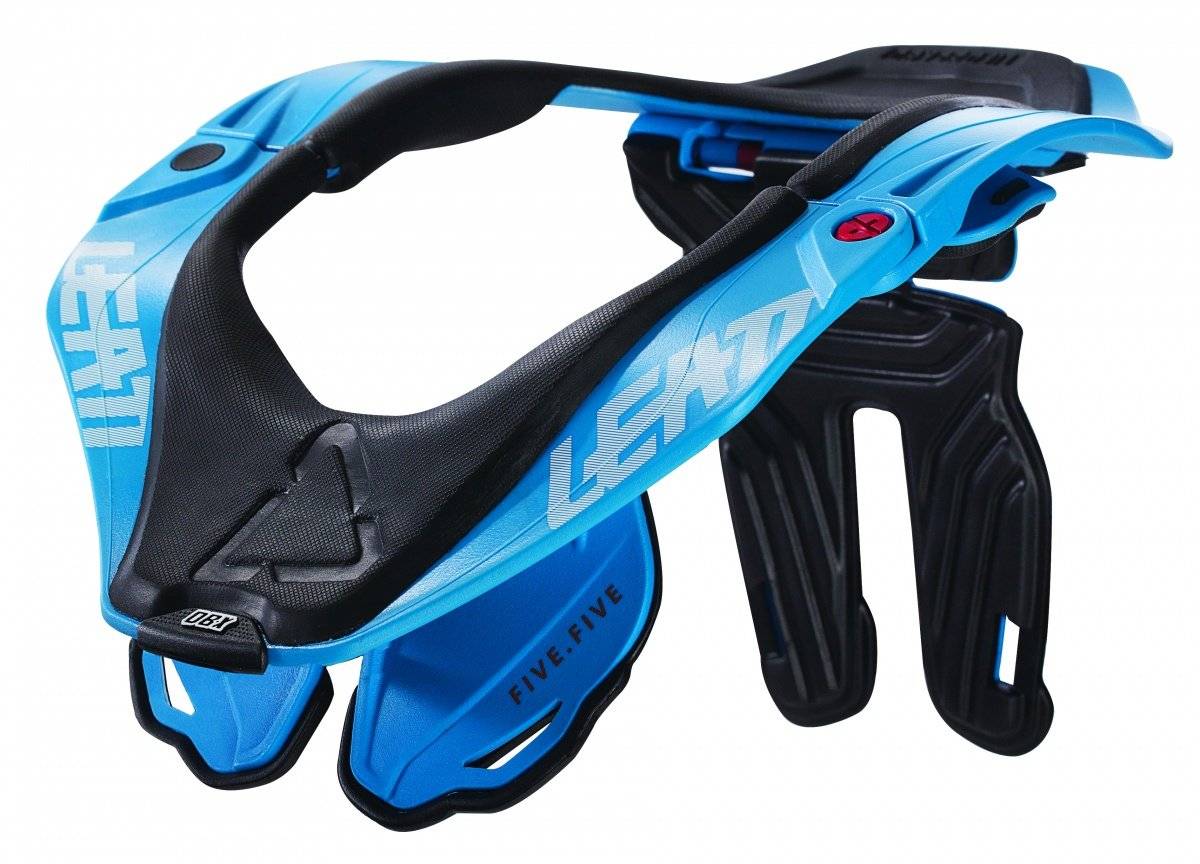 Защита шеи Leatt DBX 5.5 Brace, синий, Вариант УТ-00043530: Размер:  L/XL, изображение  - НаВелосипеде.рф