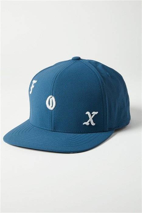 Бейсболка велосипедная Fox Chop Shop Snapback Hat, Dark Indigo, 2021, Вариант УТ-00265608: Размер: one size, изображение  - НаВелосипеде.рф