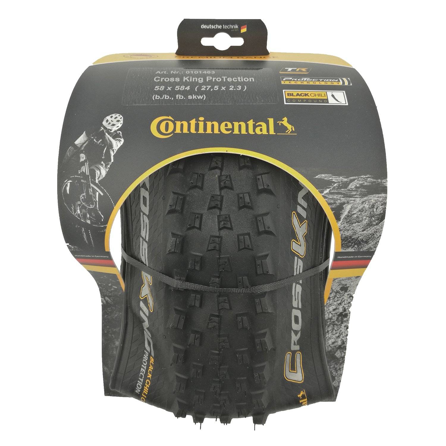 Continental cross king clearance black chili protection