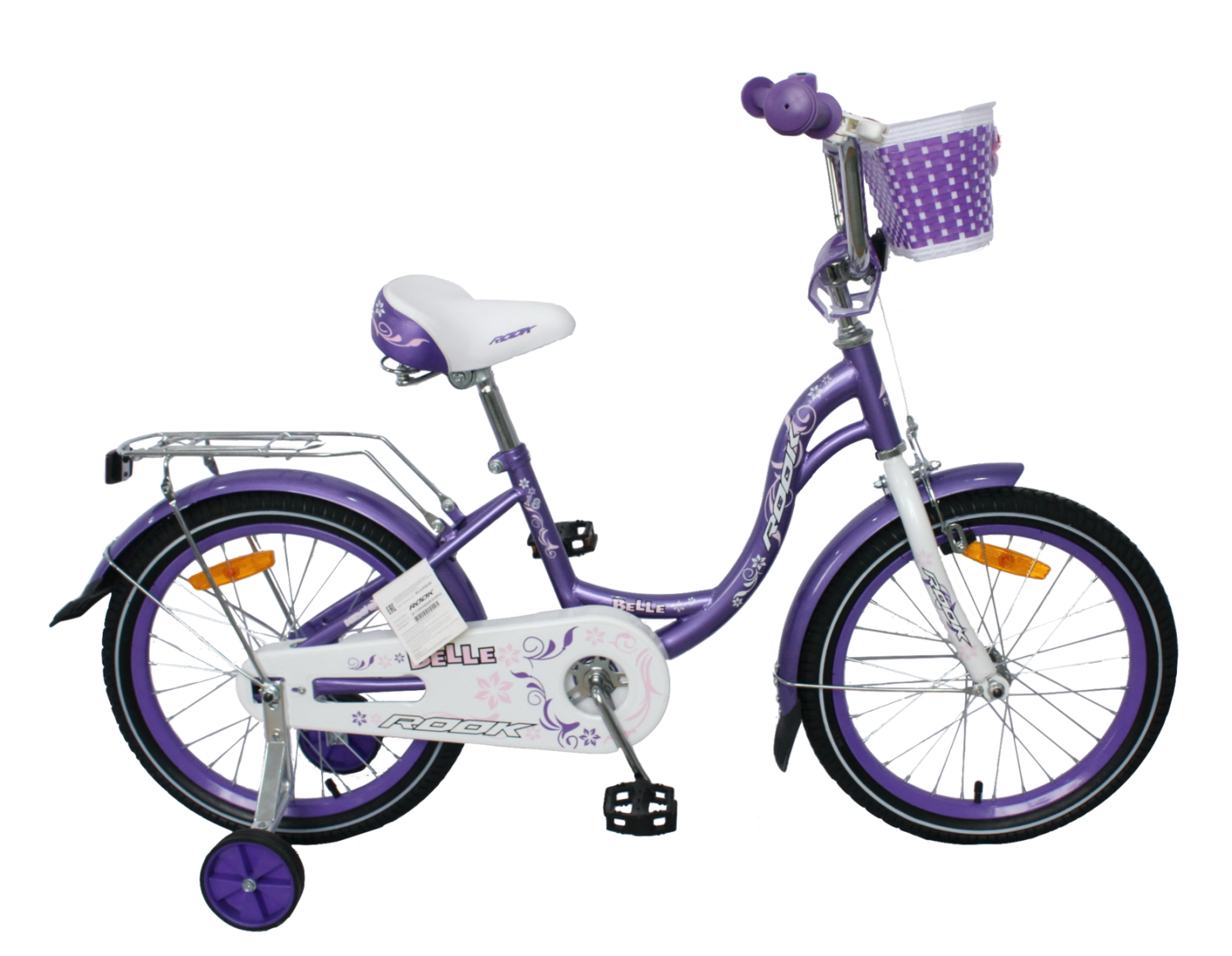 Детский велосипед Rook Belle 20", Вариант УТ-00281767: Возраст: 6-9 лет (Рост: 120-135 см), Цвет: розовый, изображение  - НаВелосипеде.рф
