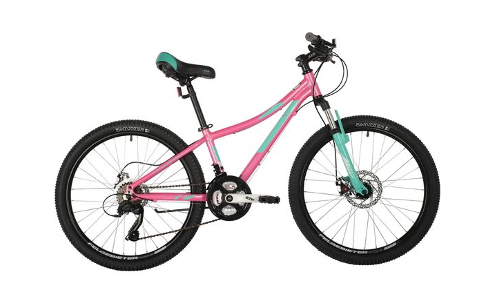 Подростковый велосипед FOXX CAMELLIA 24" 2021, Вариант УТ-00287153: Рама: 12" (Рост: 125-150 см), Цвет: розовый, изображение  - НаВелосипеде.рф