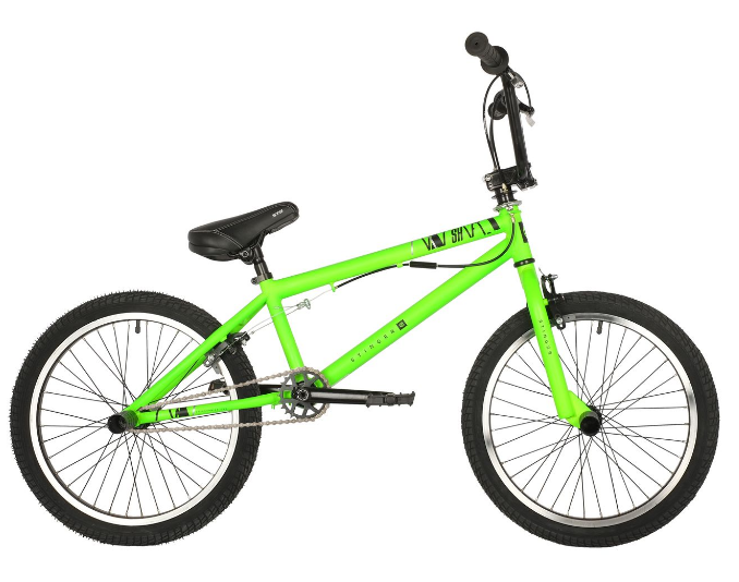 Детский велосипед BMX STINGER SHIFT 20" 2021, Вариант УТ-00293035: Рама: 10" (Рост: 110-140 см), Цвет: зеленый, изображение  - НаВелосипеде.рф