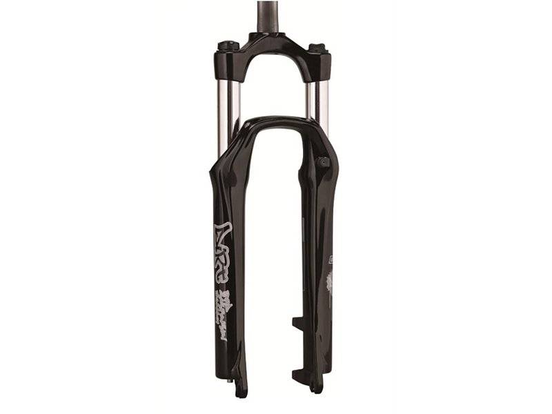 Вилка велосипедная RST Dirt RA, 26"х 28,6, пружинно-масляная, 100мм, D, черная, 1-0062, изображение  - НаВелосипеде.рф