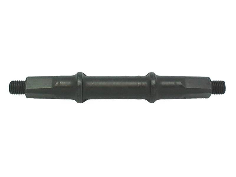 Ось каретки NECO 3U, 35-52-40,5, под гайки, ширина каретки 68 мм, длина оси 127,5 мм, 3U