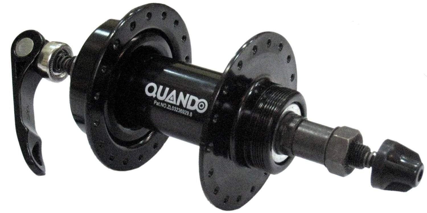 Велосипедная втулка QUANDO KT-M65R, задняя, под трещотку, с эксцентриком, 7 скоростей, 6-160169, изображение  - НаВелосипеде.рф