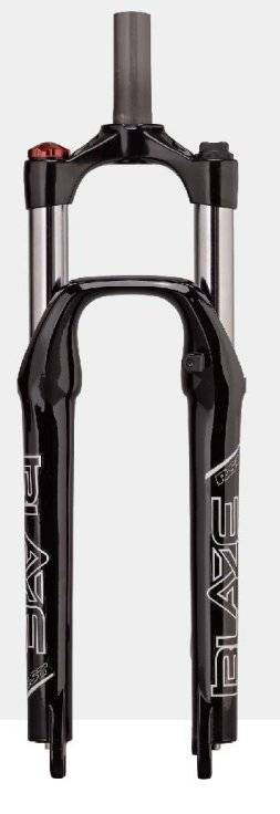 Вилка велосипедная RST Blaze TNL, 26 х 28,6, пружинно-эластомерная, черная, 6-413 , изображение  - НаВелосипеде.рф