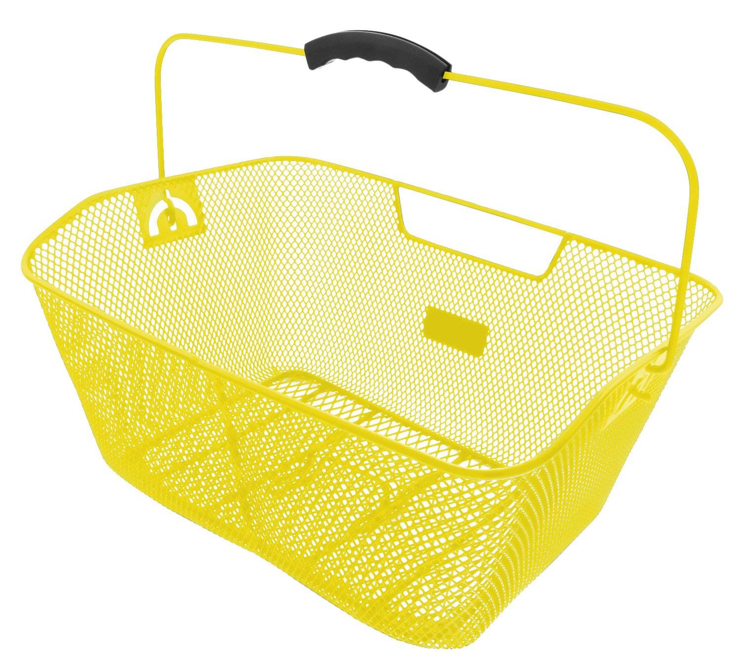 Велокорзина M-WAVE, задняя, на багажник, желтый, 5-431616