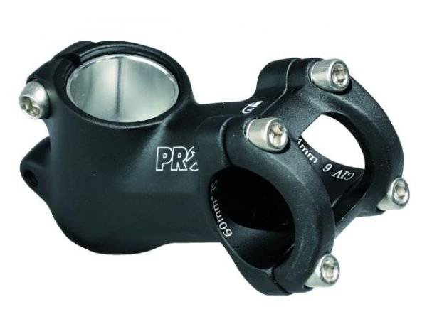 Вынос велосипедный PRO МТБ, 90 мм, 35 градусов для руля 25,4 мм черный, PR310082