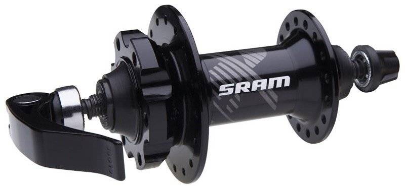 Велосипедная втулка SRAM MTB 406, передняя, 32h, чёрная, 00.2015.081.000, изображение  - НаВелосипеде.рф