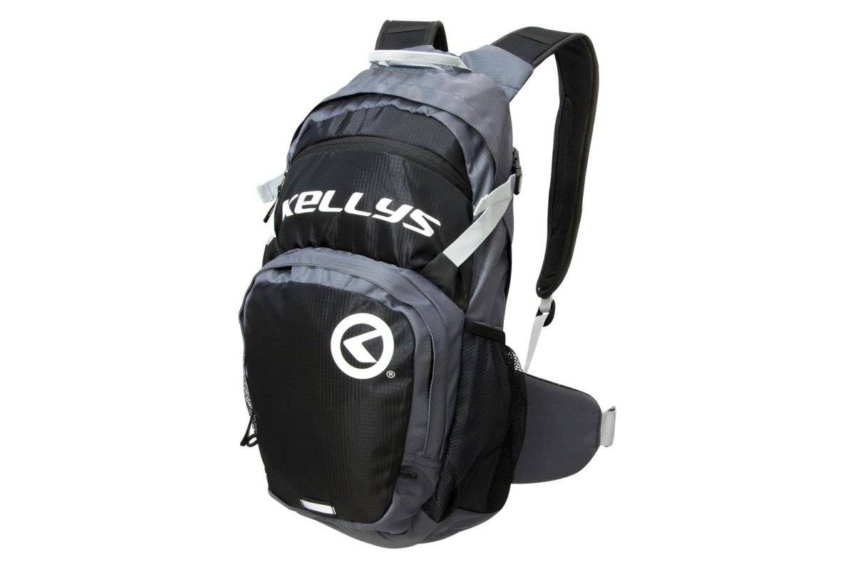 Велосипедный рюкзак KELLYS INVADER, объём 25л, цвет чёрный/серый