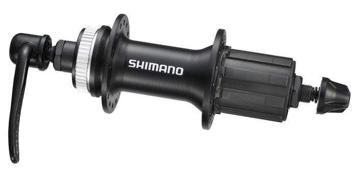 Велосипедная втулка Shimano RM35, задняя, под кассету, 32 отверстия, 8/9 скоростей, QR, EFHRM35BZALP, изображение  - НаВелосипеде.рф