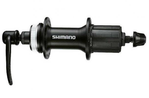 Велосипедная втулка Shimano RM35, задняя, под кассету, 32 отверстия, 8/9 скоростей, QR, AFHRM35BZAL, изображение  - НаВелосипеде.рф