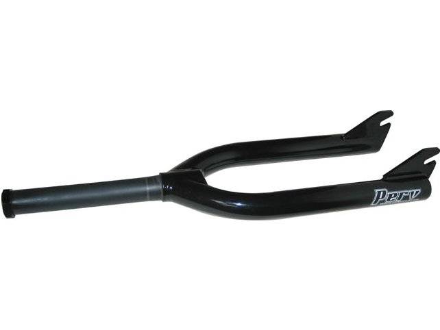 Вилка велосипедная для BMX PERV 2-way fork PFK, 10мм, c компрессионным болтом, чёрная, 1286гр, изображение  - НаВелосипеде.рф
