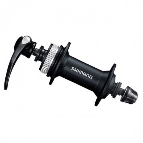 Велосипедная втулка Shimano TX505, передняя, 32 отверстия, 8-10 скоростей, EHBTX505B, изображение  - НаВелосипеде.рф
