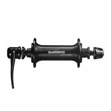 Велосипедная втулка Shimano Tourney TX800, передняя, 36 отверстия, чёрная, EHBTX800ABL, изображение  - НаВелосипеде.рф