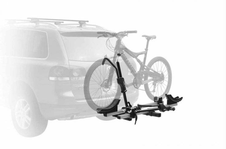Багажник EuroPower для перевозки электрических велосипедов на фаркопе, 916