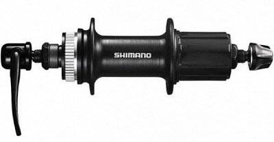 Велосипедная втулка Shimano RM33, задняя, под кассету, 32 отверстия, 8/9 скоростей, чёрная, EFHRM33BZB, изображение  - НаВелосипеде.рф