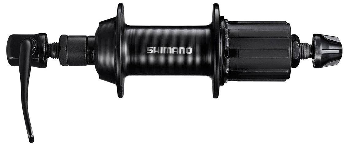 Велосипедная втулка SHIMANO TX500, задняя, под кассету, 36Н, 8/9 скоростей, чёрный, EFHTX5008AZAL, изображение  - НаВелосипеде.рф