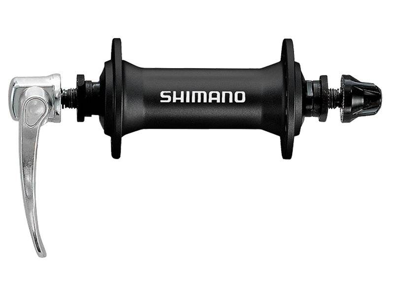 Велосипедная втулка SHIMANO HB-M430 ALIVIO, передняя, 32Н, эксцентрик, чёрная AHBM430BL , изображение  - НаВелосипеде.рф